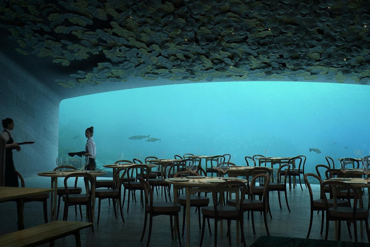 An underwater restaurant is opening on Norway's coastline - and it looks amazing | London Evening Standard