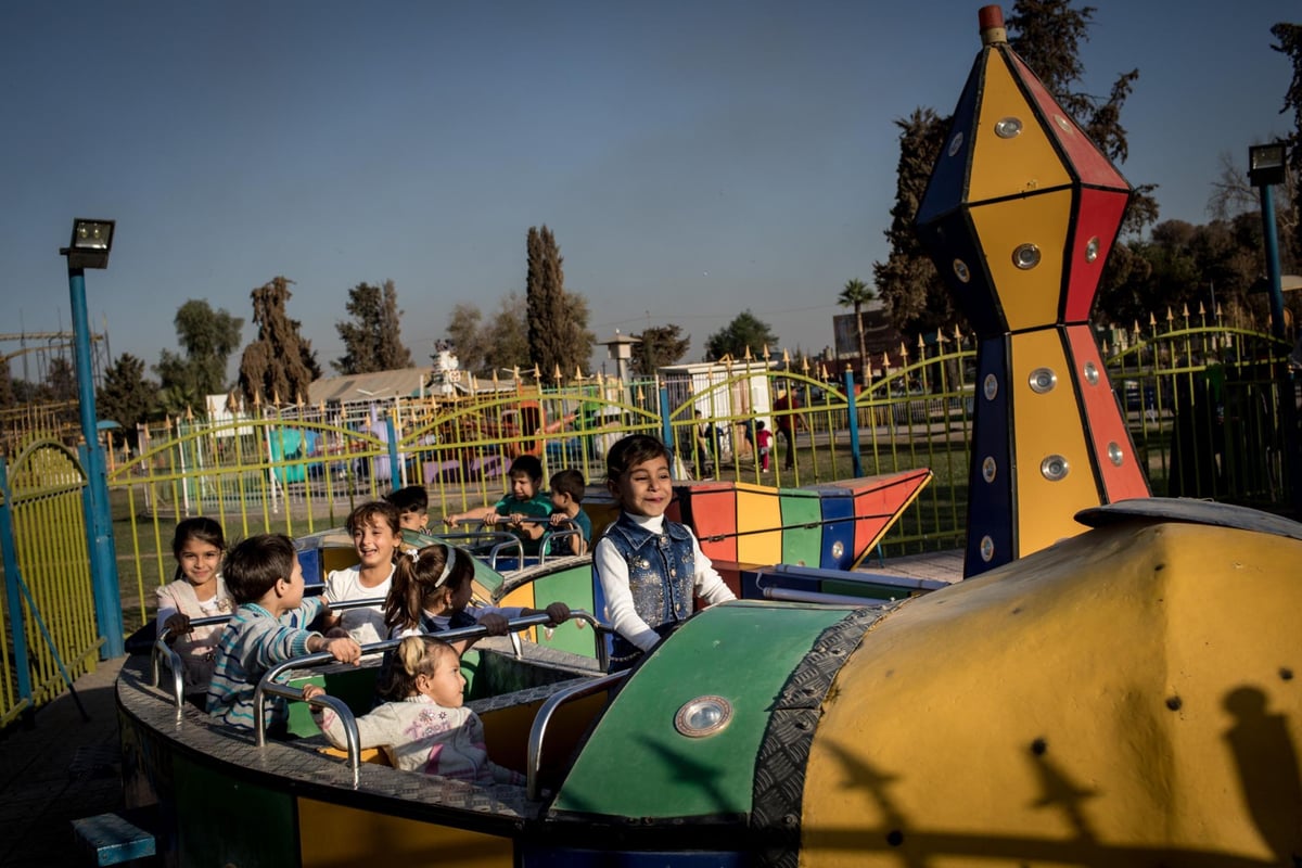 Mosul funfair reopens for the first time after three years of ISIS destruction | London Evening Standard