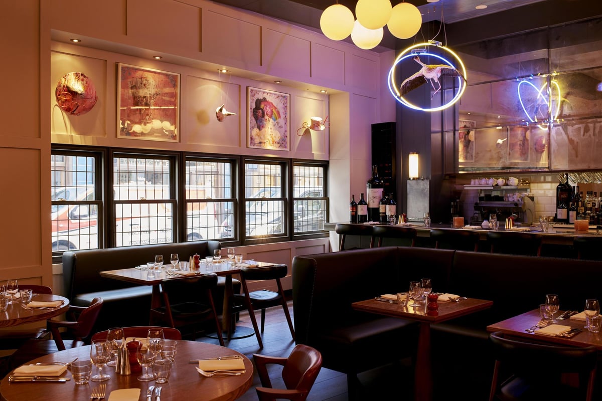 HIX Soho, review: No wall space for your art? Hang it from the ceiling | London Evening Standard