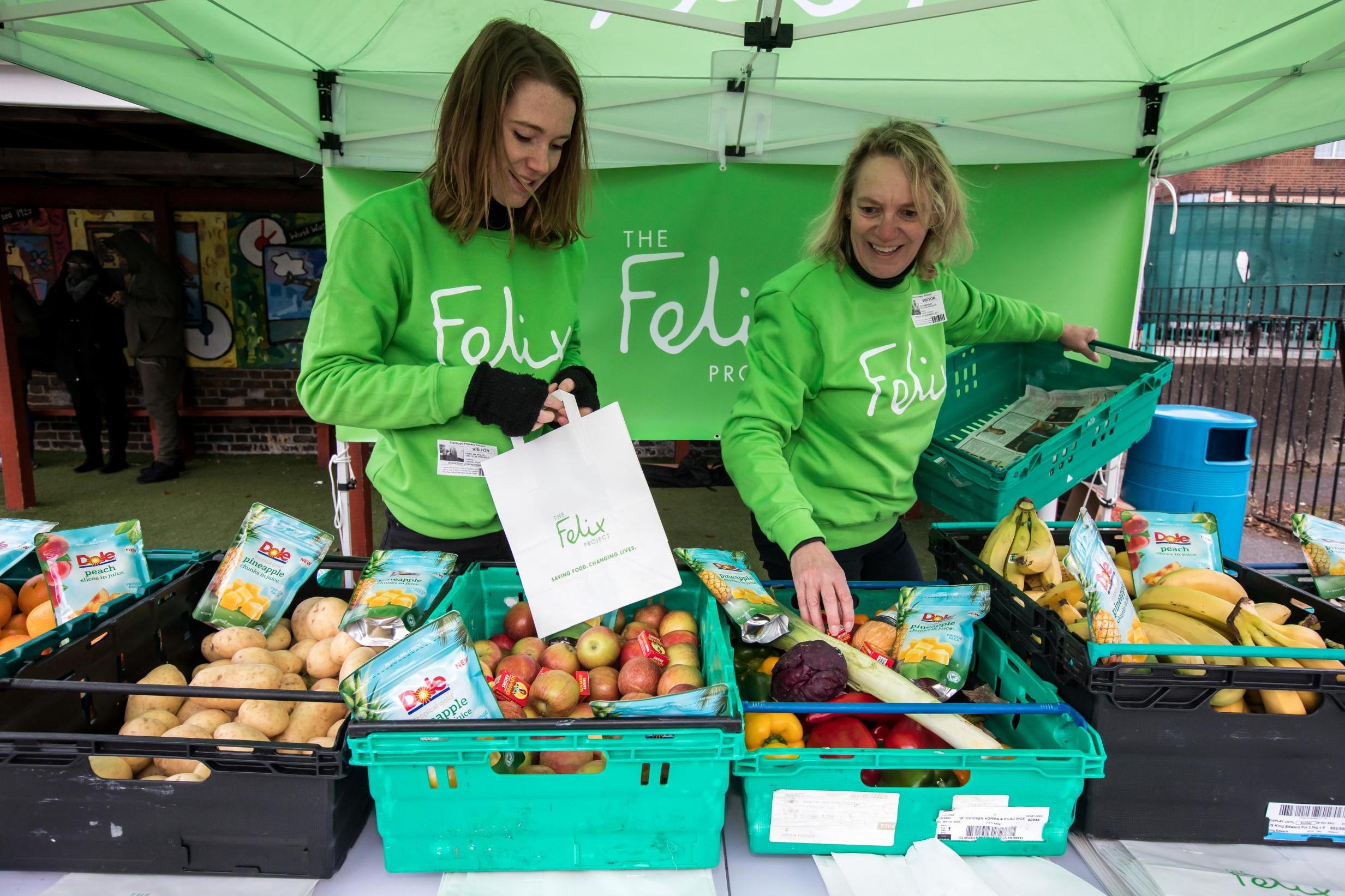 The journey Felix food makes from suppliers to hungry kids at school