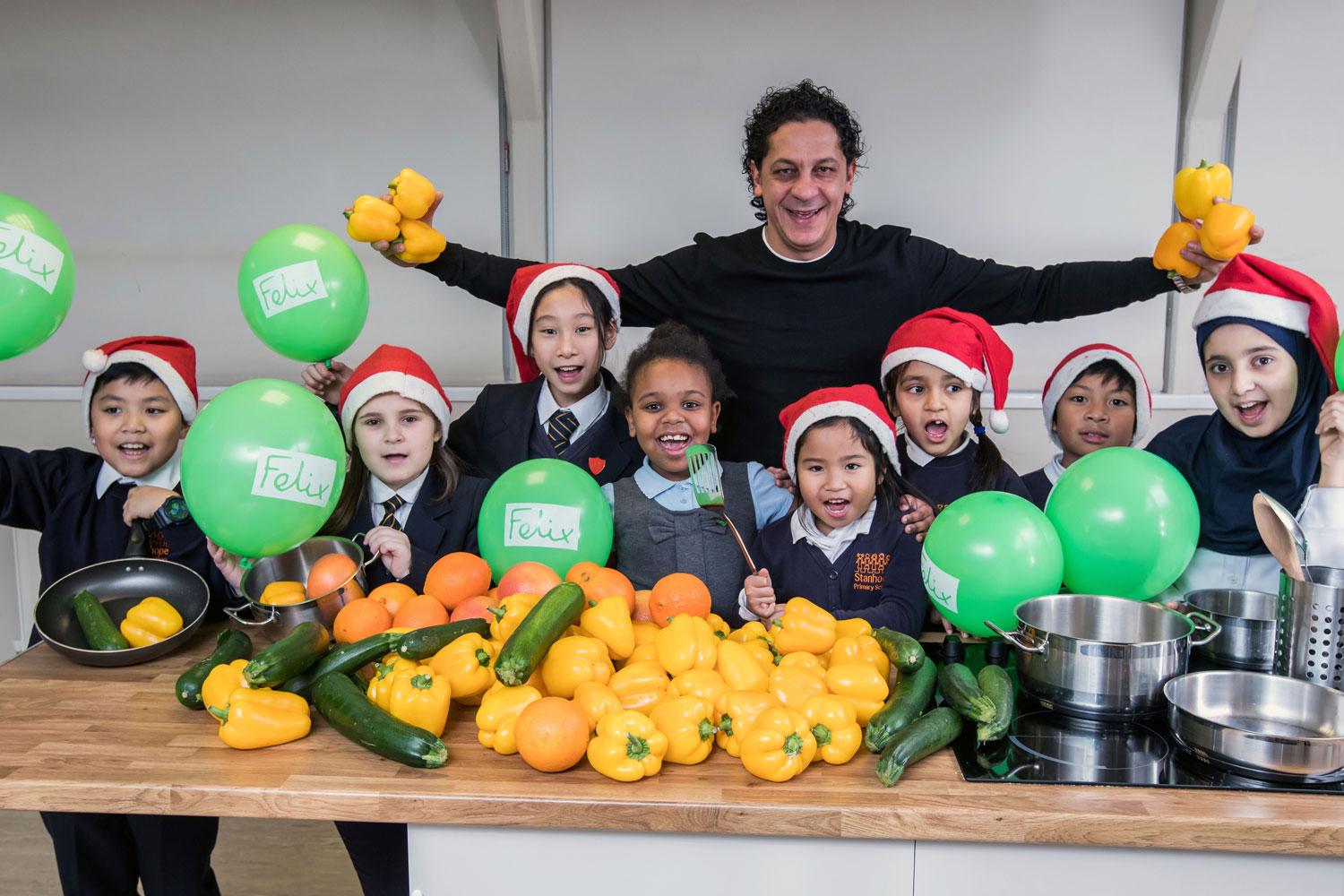 £1million Christmas present for hungry children