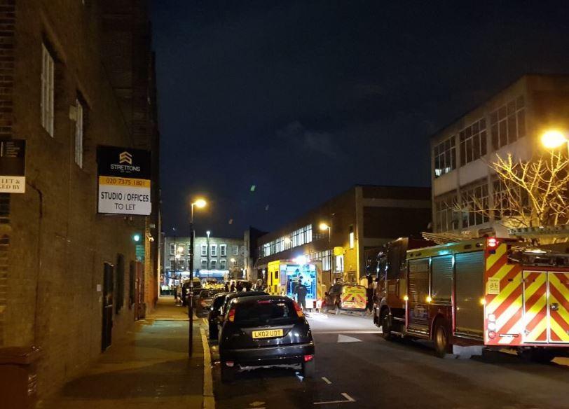 Illegal New Year's rave in job centre broken up by police