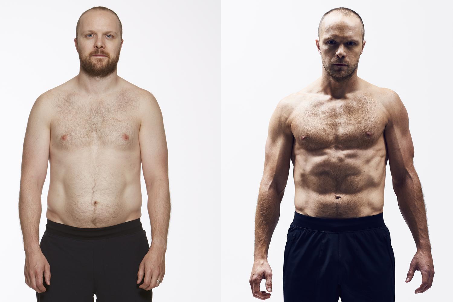 This man transformed his body in just 9 weeks - without a PT