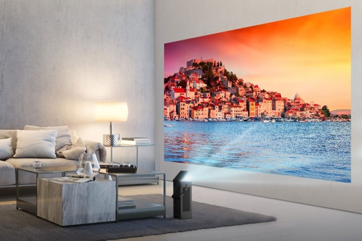 CES 2018: LG reveals 4K projector with 150” picture size | London Evening Standard