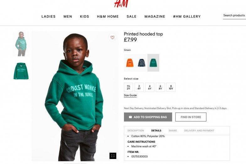 The Weeknd cuts ties with H&M over advert for 'coolest monkey in the jungle' hoodie labelled 'racist' | London Evening Standard