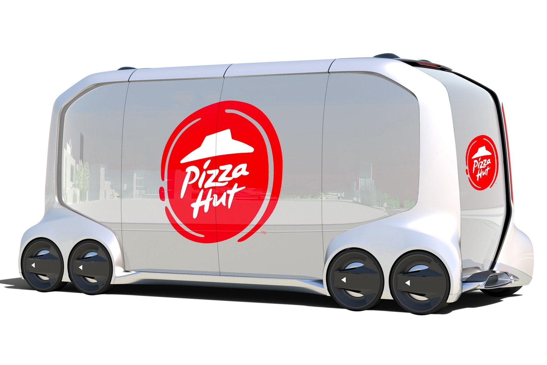 Black Mirror fans unnerved by Pizza Hut's new self-drive delivery van