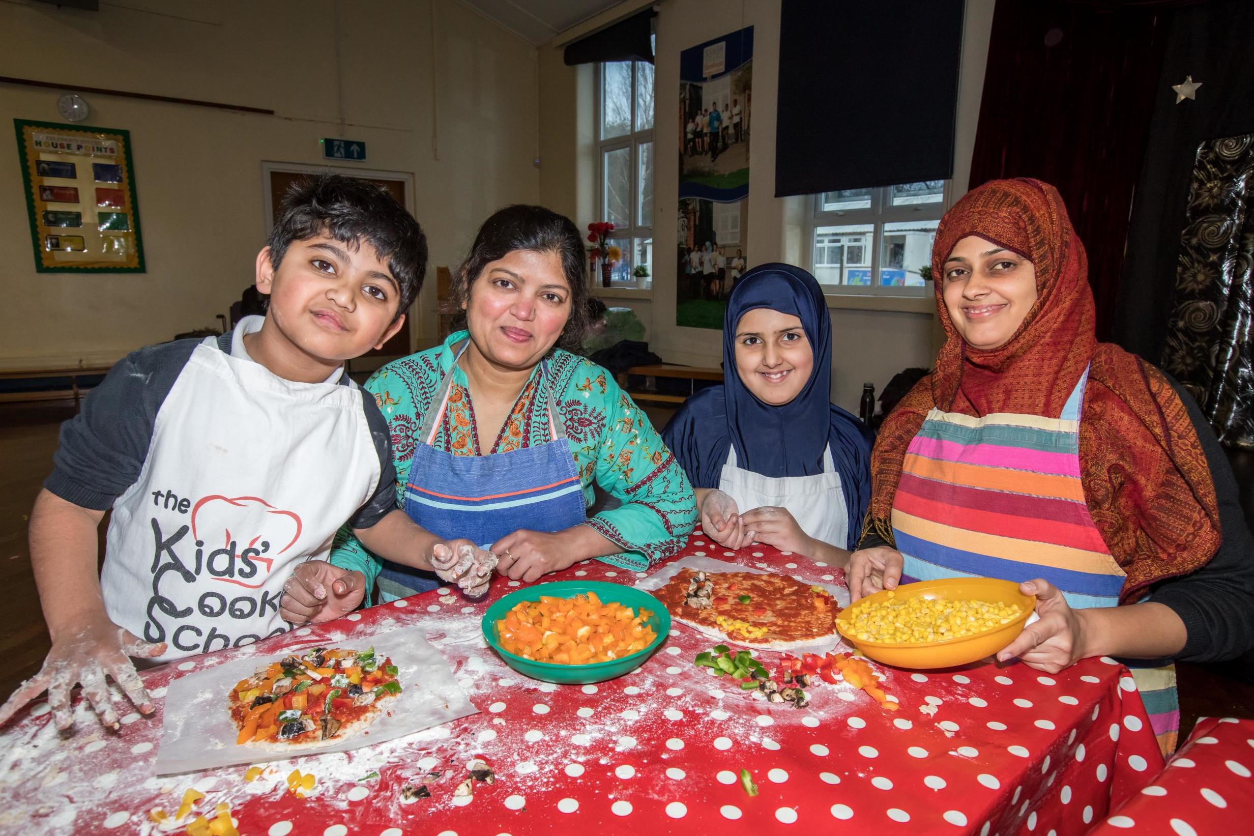 Ready, steady... learn to cook! Appeal families get pop-up class