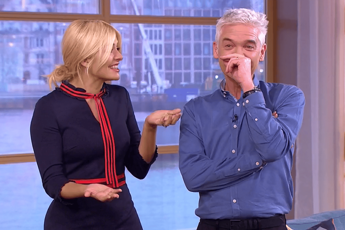 Holly Willoughby and Phillip Schofield in fits of giggles over This Morning blunder | London Evening Standard