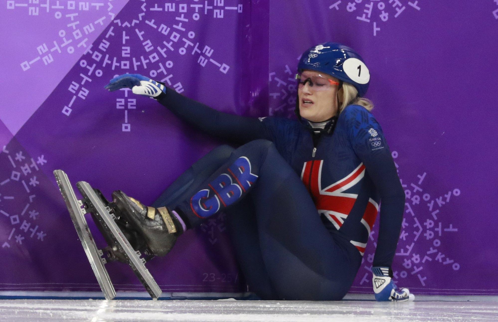 Christie disqualified from 1,000m after heat is restarted