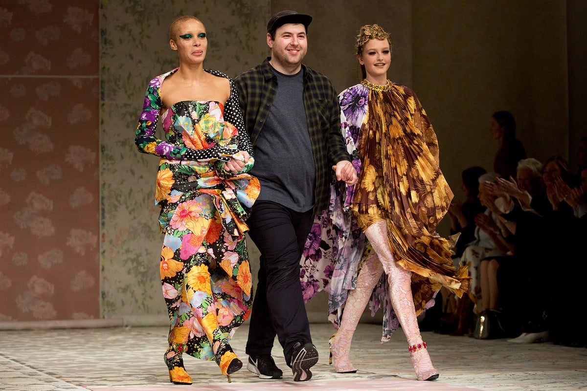 Who is Richard Quinn? Meet the designer responsible for the Queen's first ever front row appearance at London Fashion Week | London Evening Standard