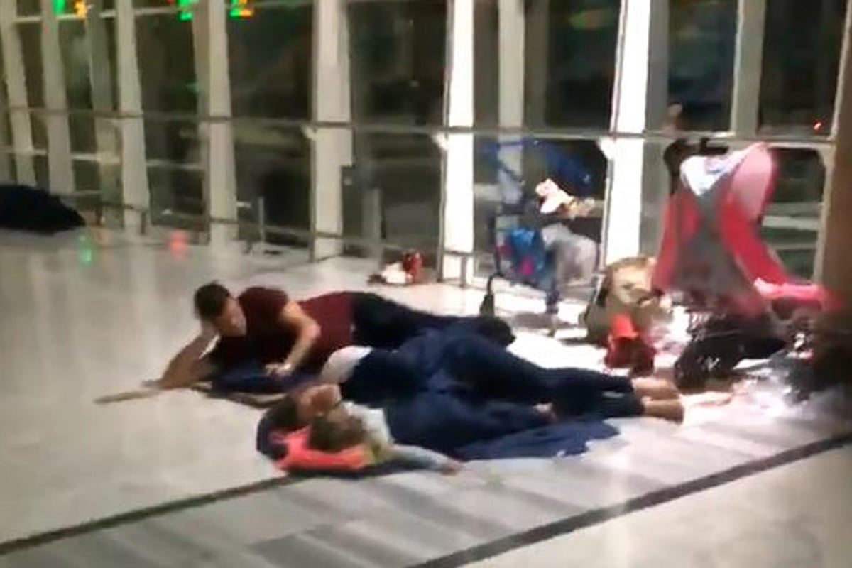 British holidaymakers left stranded for almost 24 hours after storm hits the Canary Islands | London Evening Standard