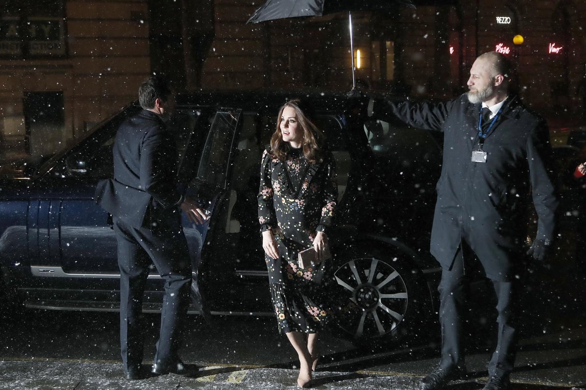 Kate braves snow and ice in high heels as she visits National Portrait Gallery for Victorian exhibition | London Evening Standard