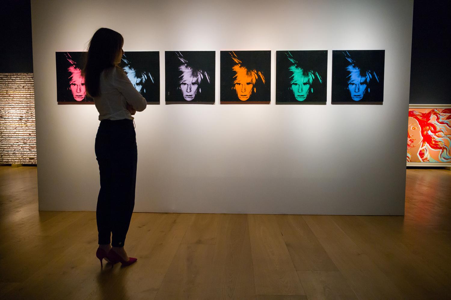 Andy Warhol is the face of Christie's £111 million modern master sale 