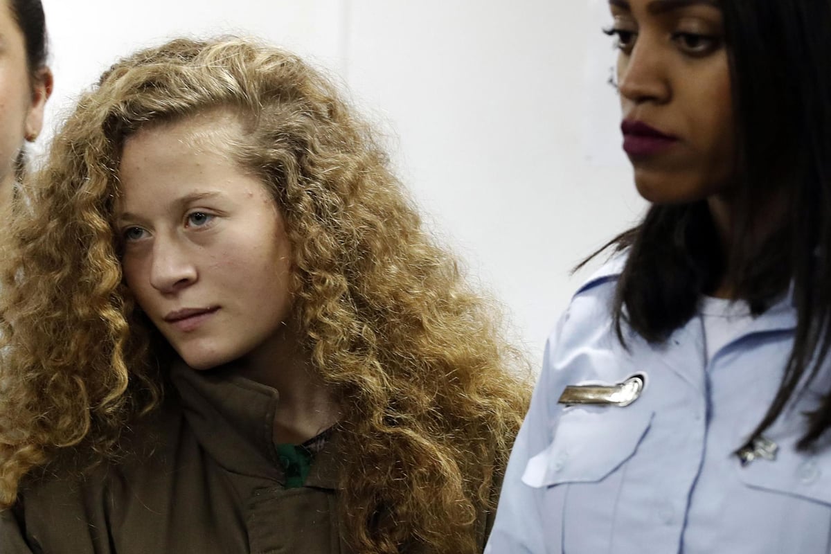 Israel releases Palestinian activist Ahed Tamimi during truce swap
