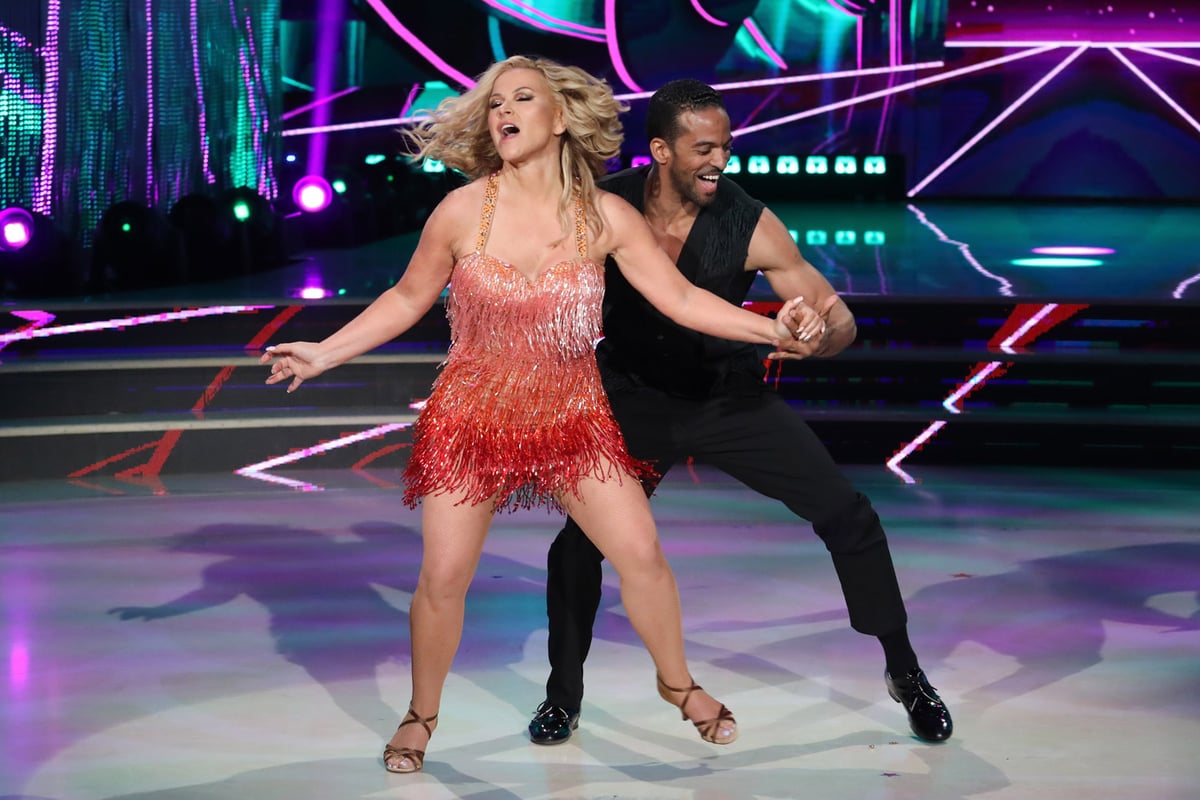 Watch Anastacia suffer wardrobe malfunction as she flashes her underwear during Dancing With The Stars performance | London Evening Standard