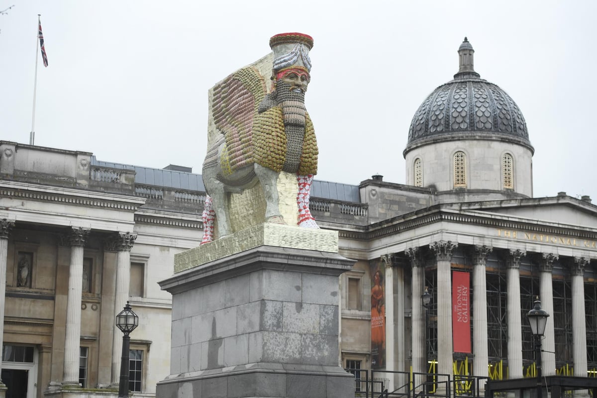 Michael Rakowitz's Fourth Plinth design unveiled: Everything you need to know about Trafalgar Square artwork | London Evening Standard