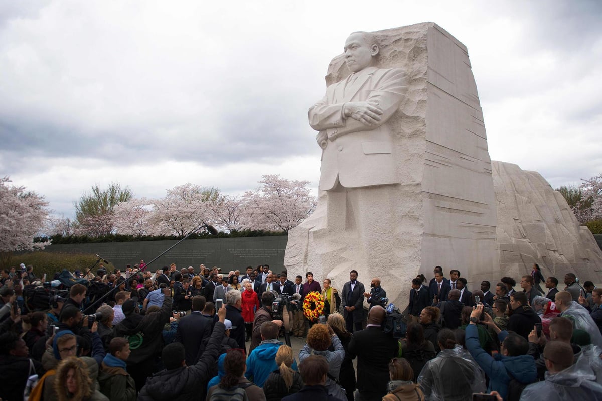 Martin Luther King Jr: Marches and speeches held across US to mark civil rights leader's death | London Evening Standard