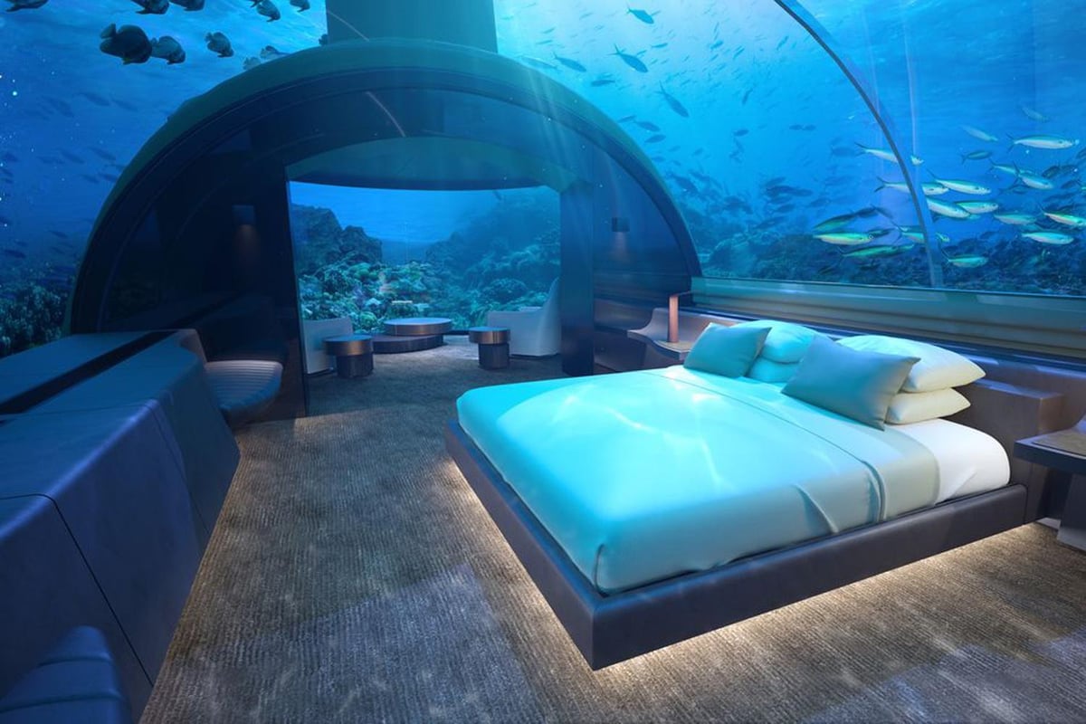 Inside the world's first underwater hotel suite that opens in the Maldives this month | London Evening Standard