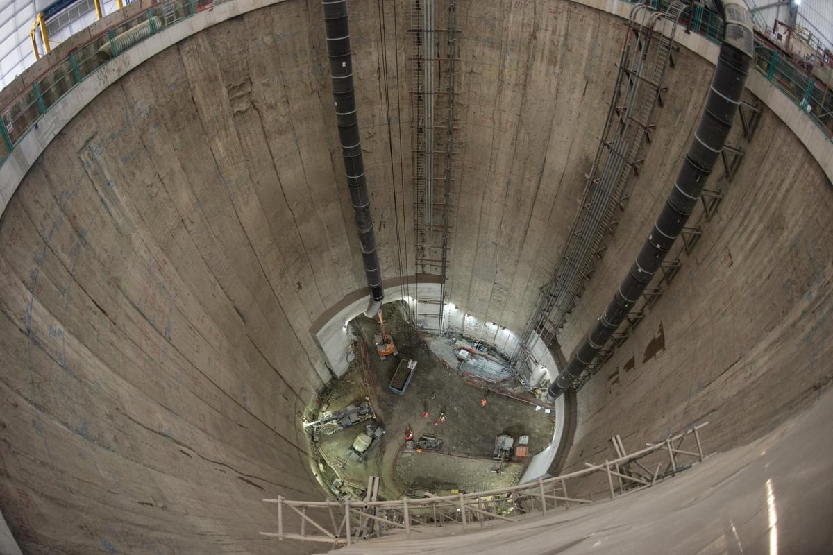 Crater the size of St Paul's kicks off London's £4.2 billion super-sewer project | London Evening Standard
