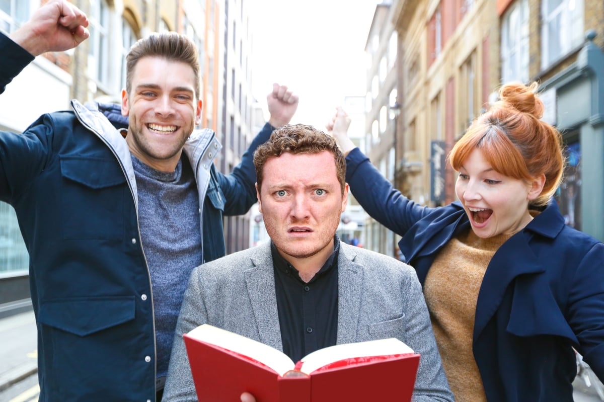 My Dad Wrote a Porno review: Atrocious smut makes a first-rate night of theatre | London Evening Standard