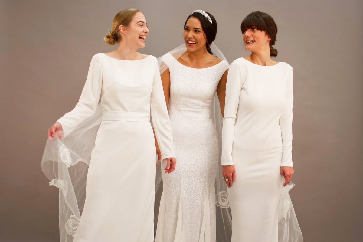 We test the best 'Meghan Markle wedding dresses' the high street has to offer | London Evening Standard