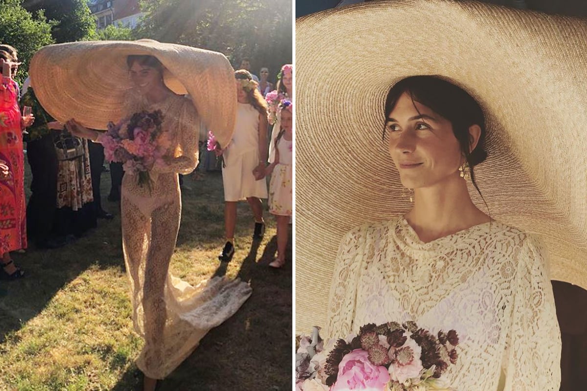This bride wore a see-through wedding dress and absolutely worked it | London Evening Standard