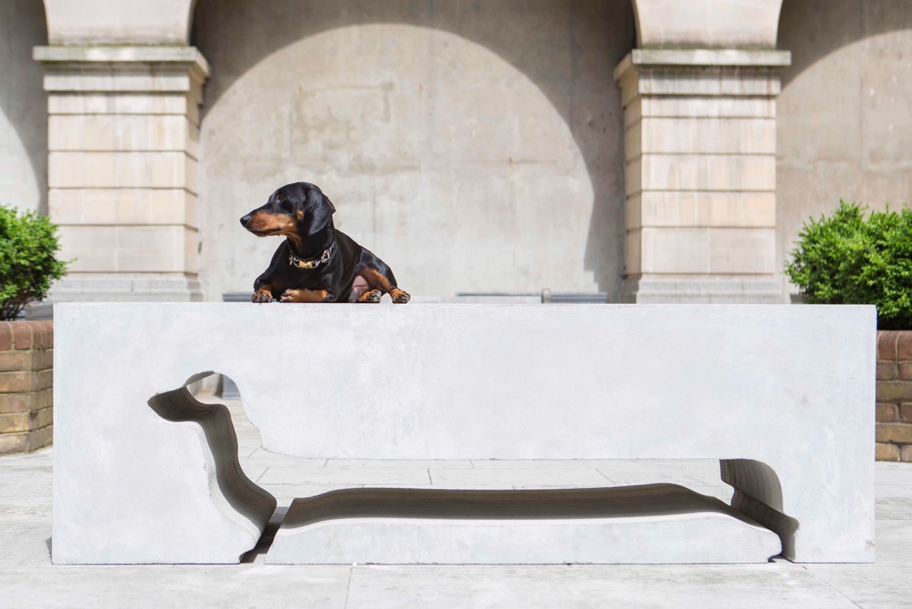 Festival of Architecture includes a Dachshund-inspired bench