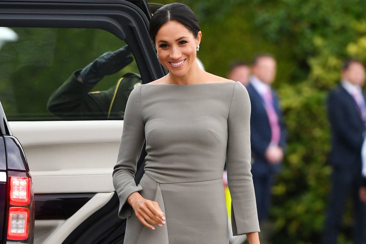Meghan Markle starts day two in Dublin wearing Roland Mouret | London Evening Standard