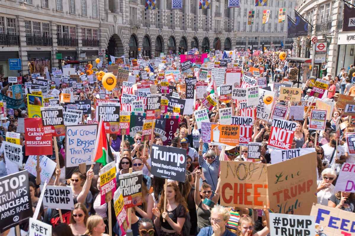 Donald Trump state visit: thousands say they will attend London protest against US president's trip to UK | London Evening Standard