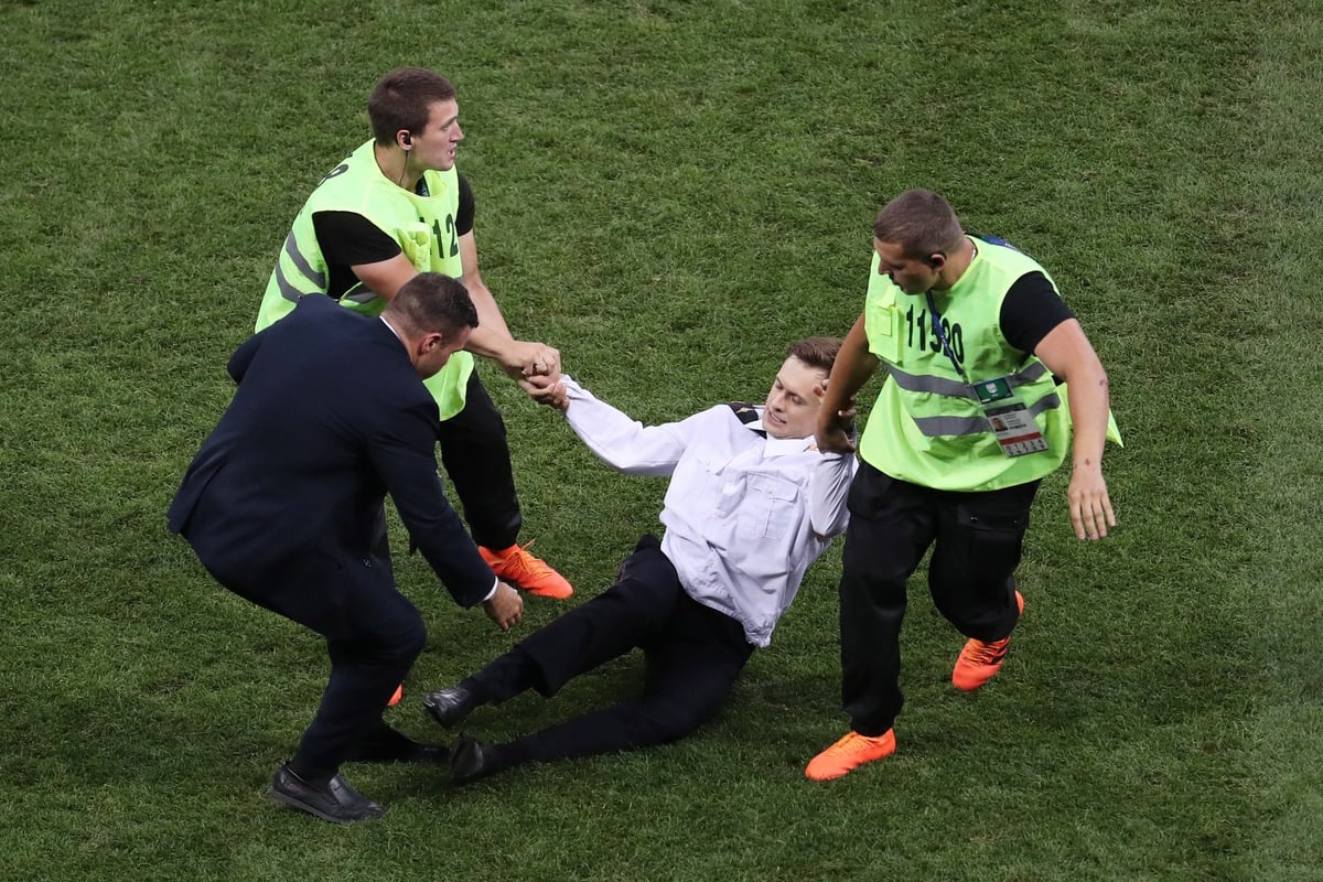 World Cup final pitch invaders handed 15-day jail sentences | London Evening Standard