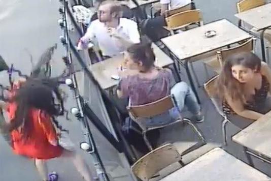 France in uproar after woman is attacked outside cafe for telling man to stop sexually harassing her | London Evening Standard