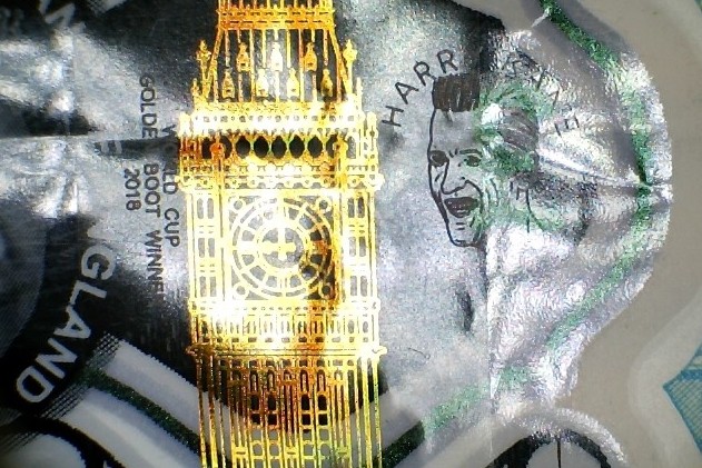 Harry Kane £5 in circulation and could be worth up to £50K