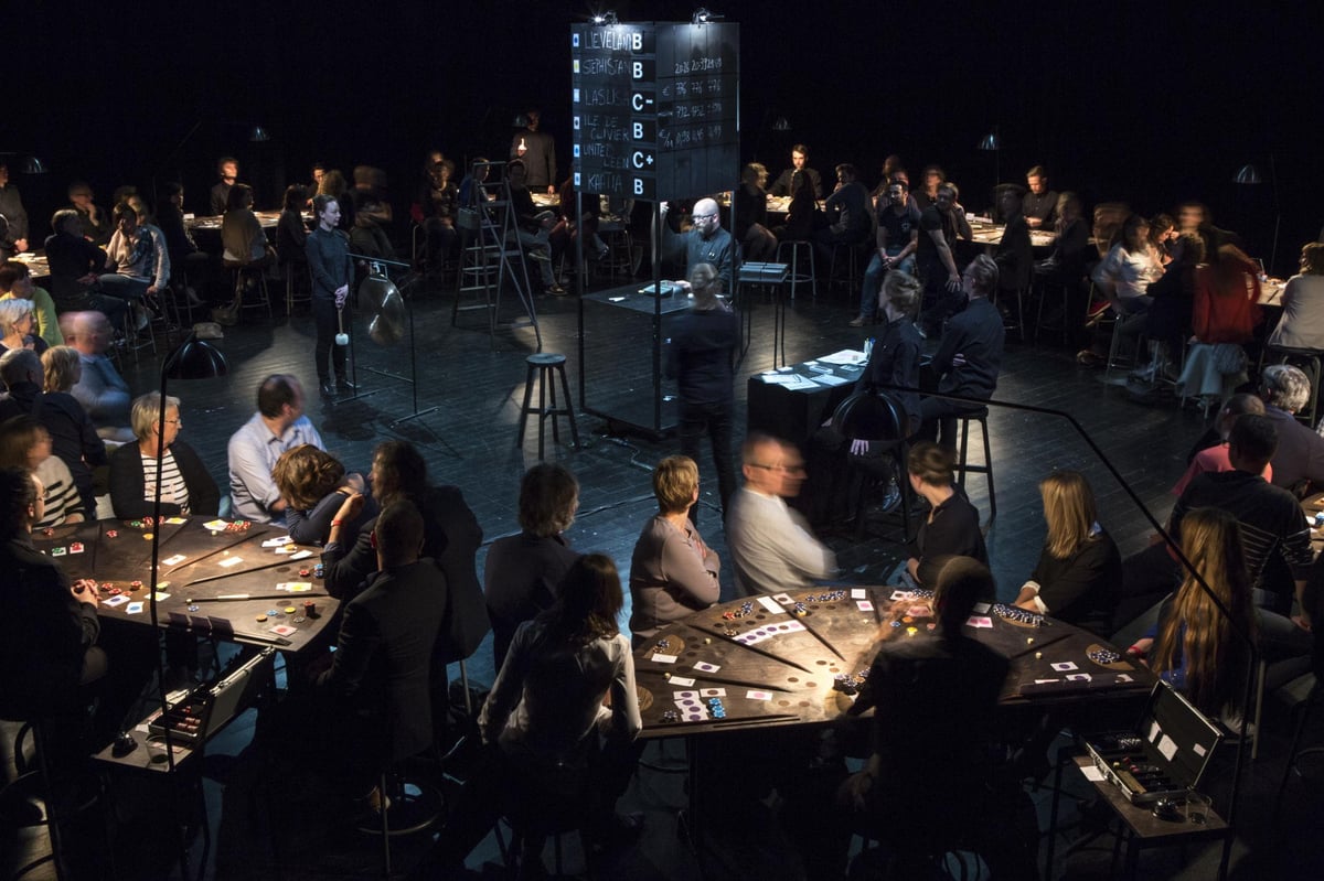 £¥€$ (LIES) review: Immersive game of global money markets yields a bewildering return | London Evening Standard