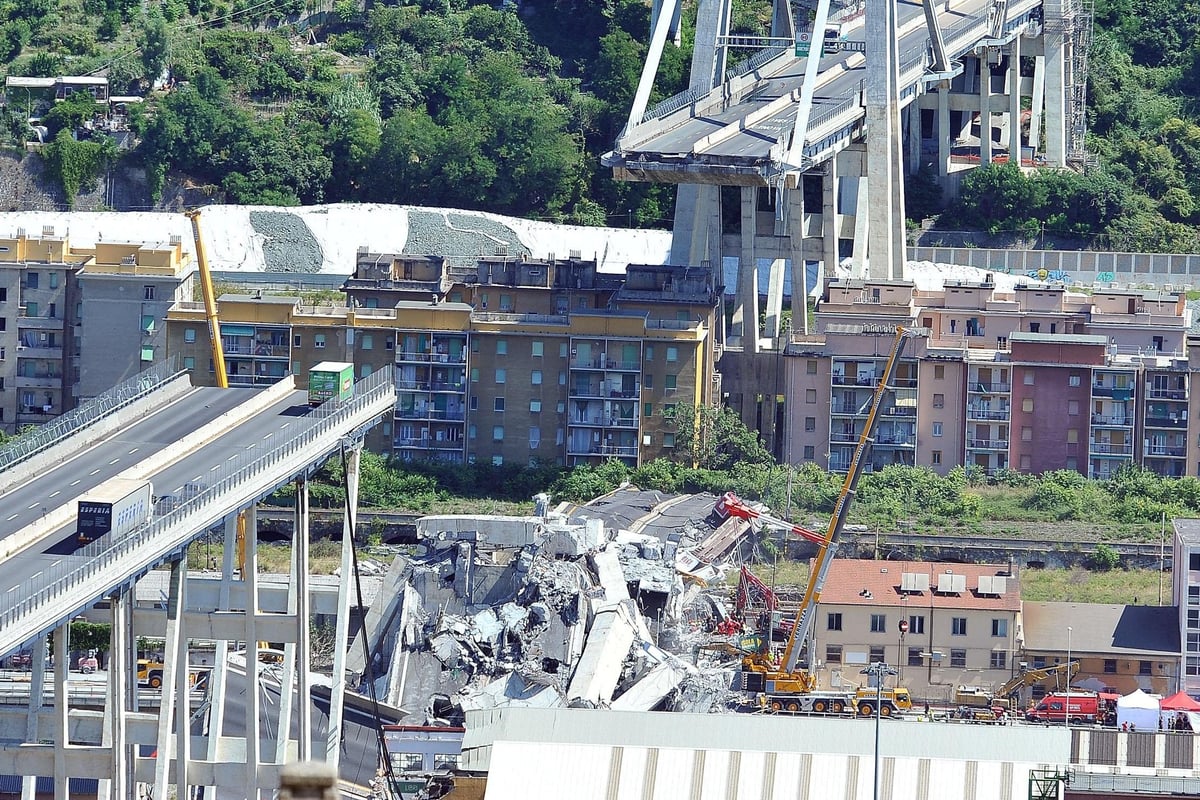 Genoa bridge: ‘What do you mean it’s collapsed?’ Chilling emergency calls released amid chaos in Italy | London Evening Standard
