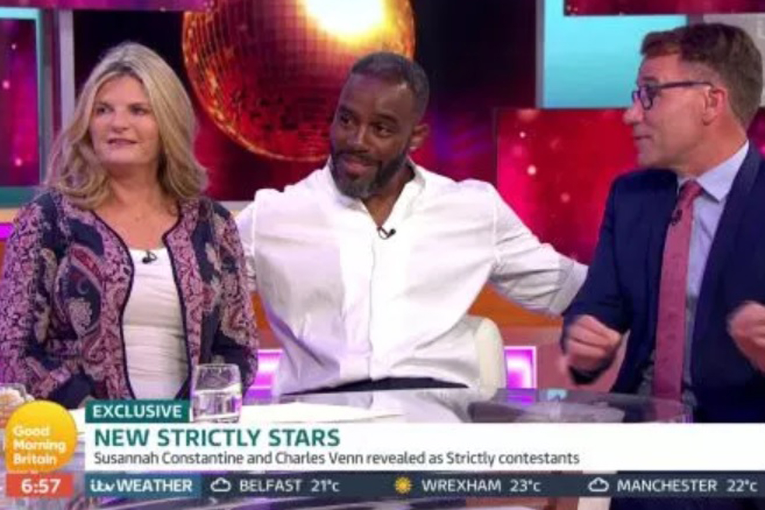 Susannah Constantine and Charles Venn are FINAL Strictly contestants