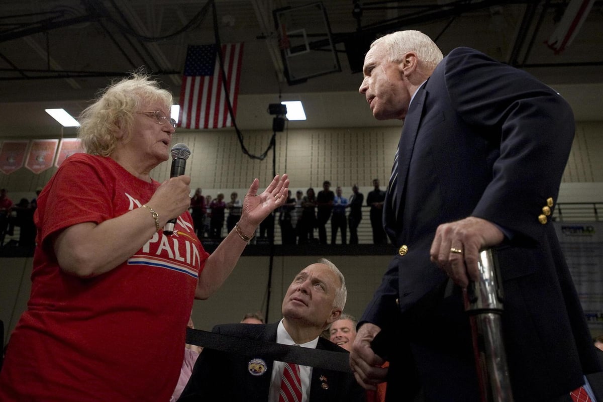John McCain death: Video resurfaces of moment US senator defended Barack Obama after a voter called him an Arab | London Evening Standard