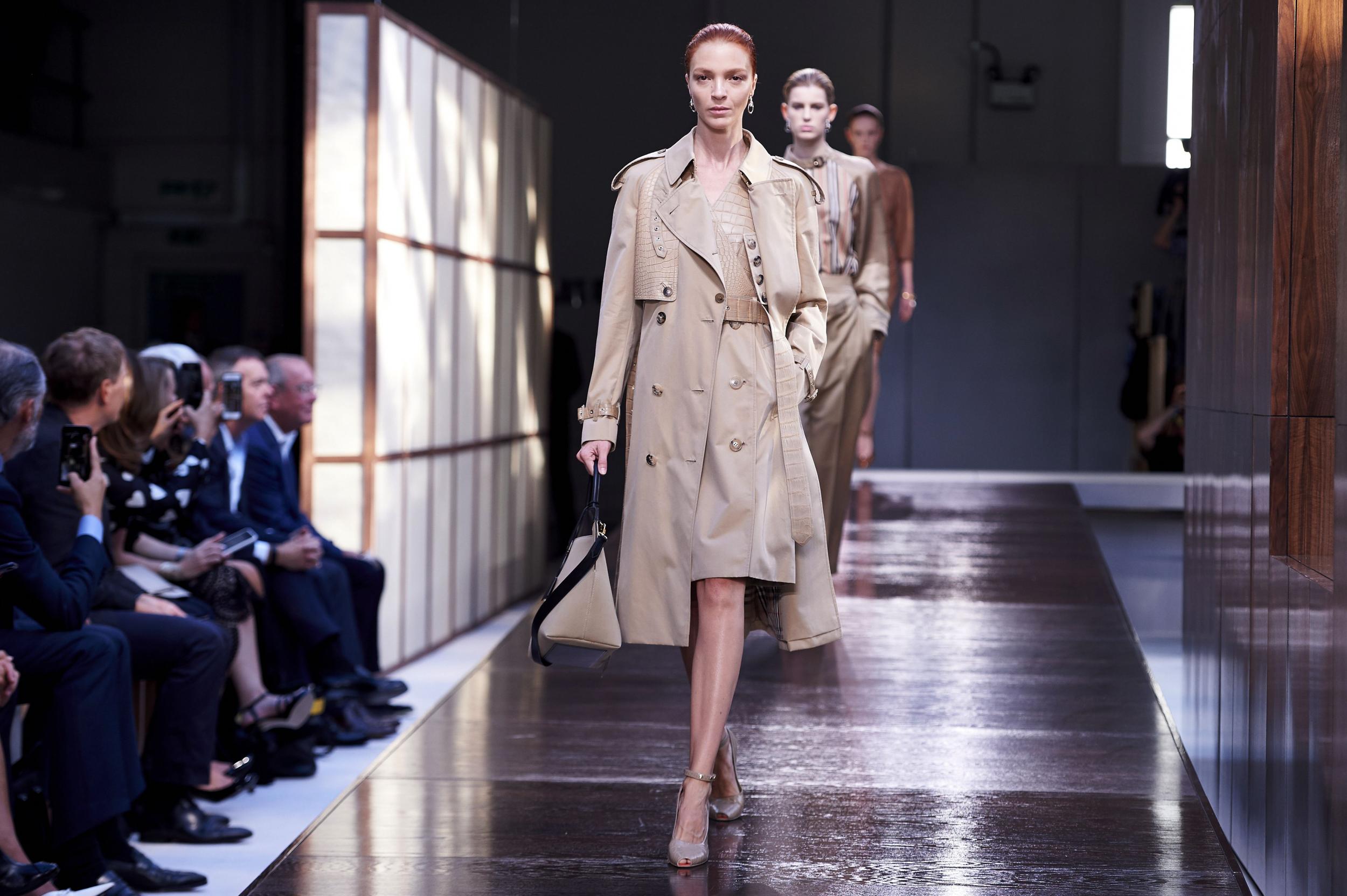 Departure lounge: Riccardo Tisci begins his journey at Burberry