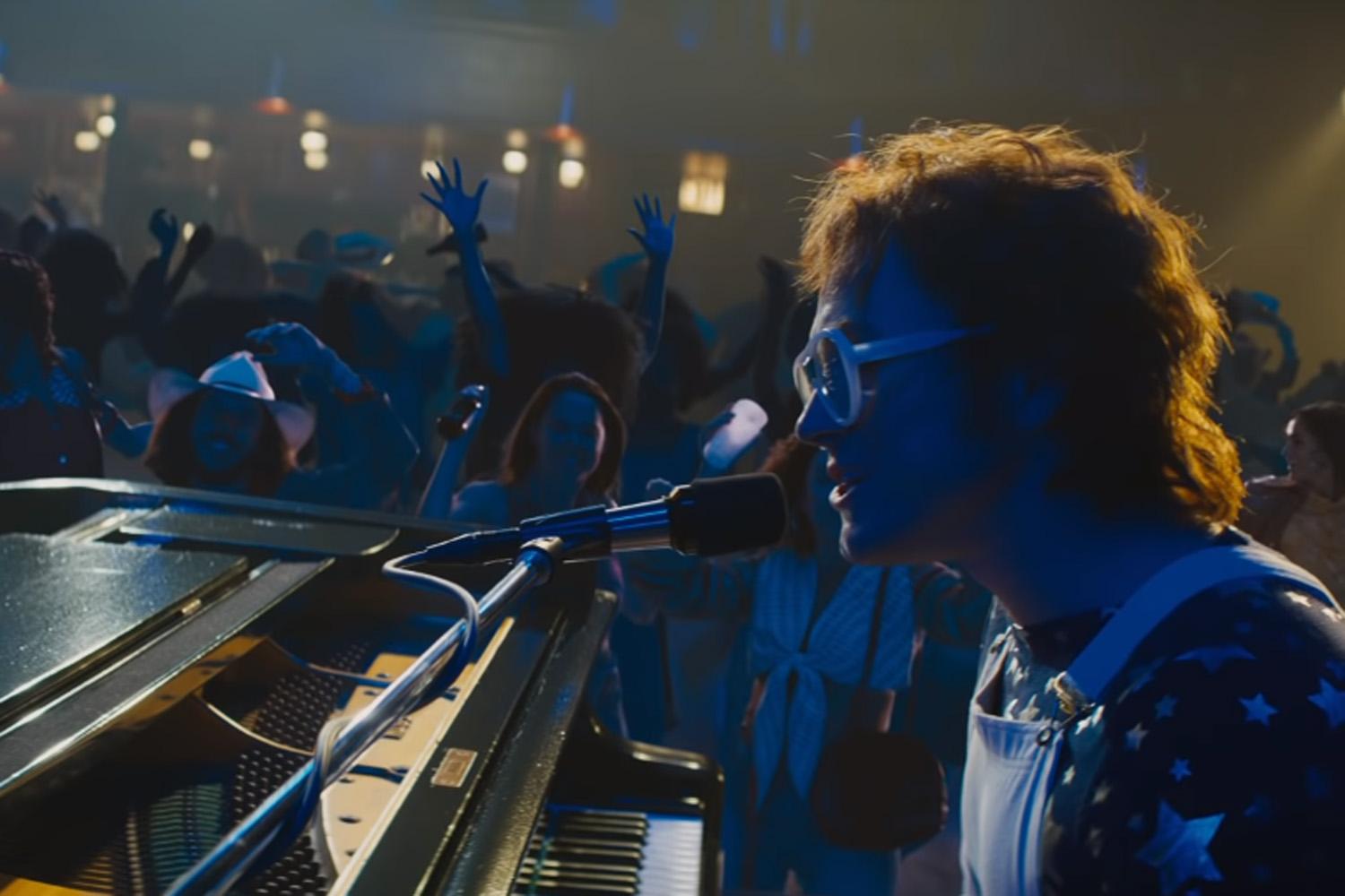 Taron Egerton on 'wild ride' as Sir Elton John in Rocket Man trailer