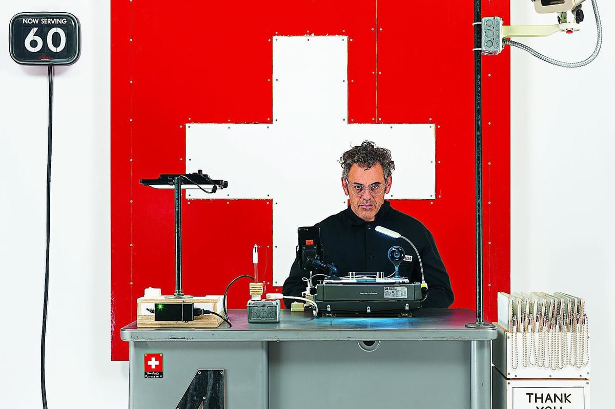 Sculptor Tom Sachs talks Trump, trance states and taking a knee as he shows us around his pop-up for Frieze | London Evening Standard