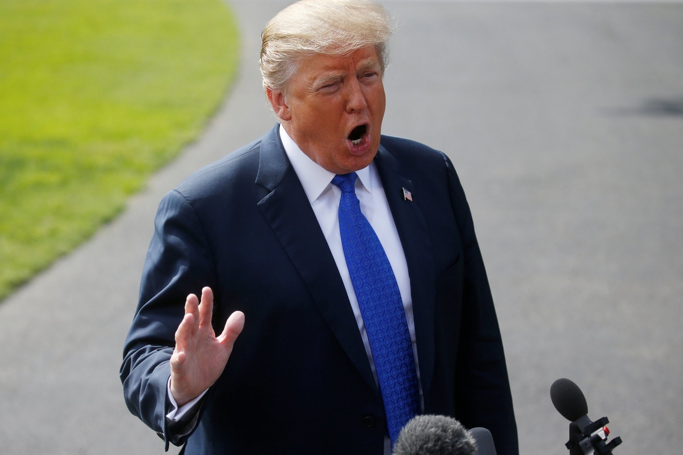 Trump says it's a 'scary and difficult' time for young men in US