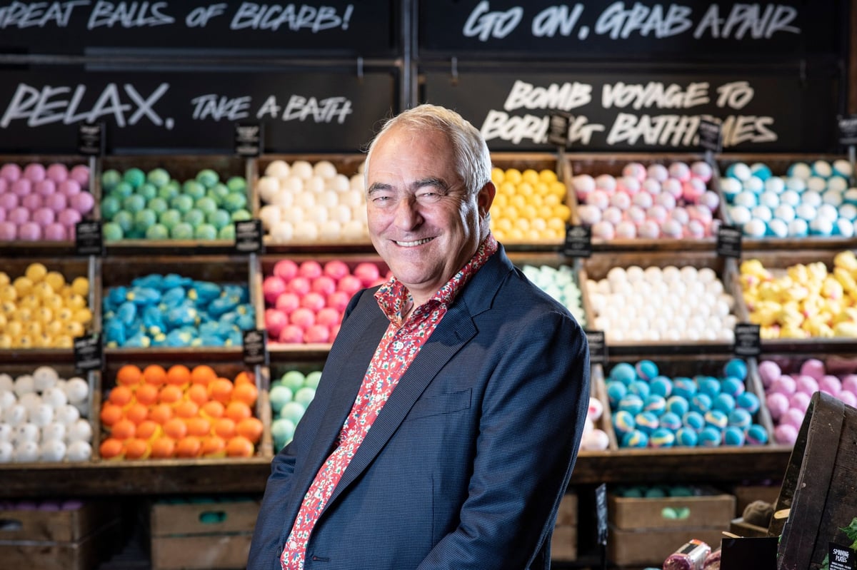 Lush's CEO Mark Constantine is providing an eco solution to single-use plastic | London Evening Standard
