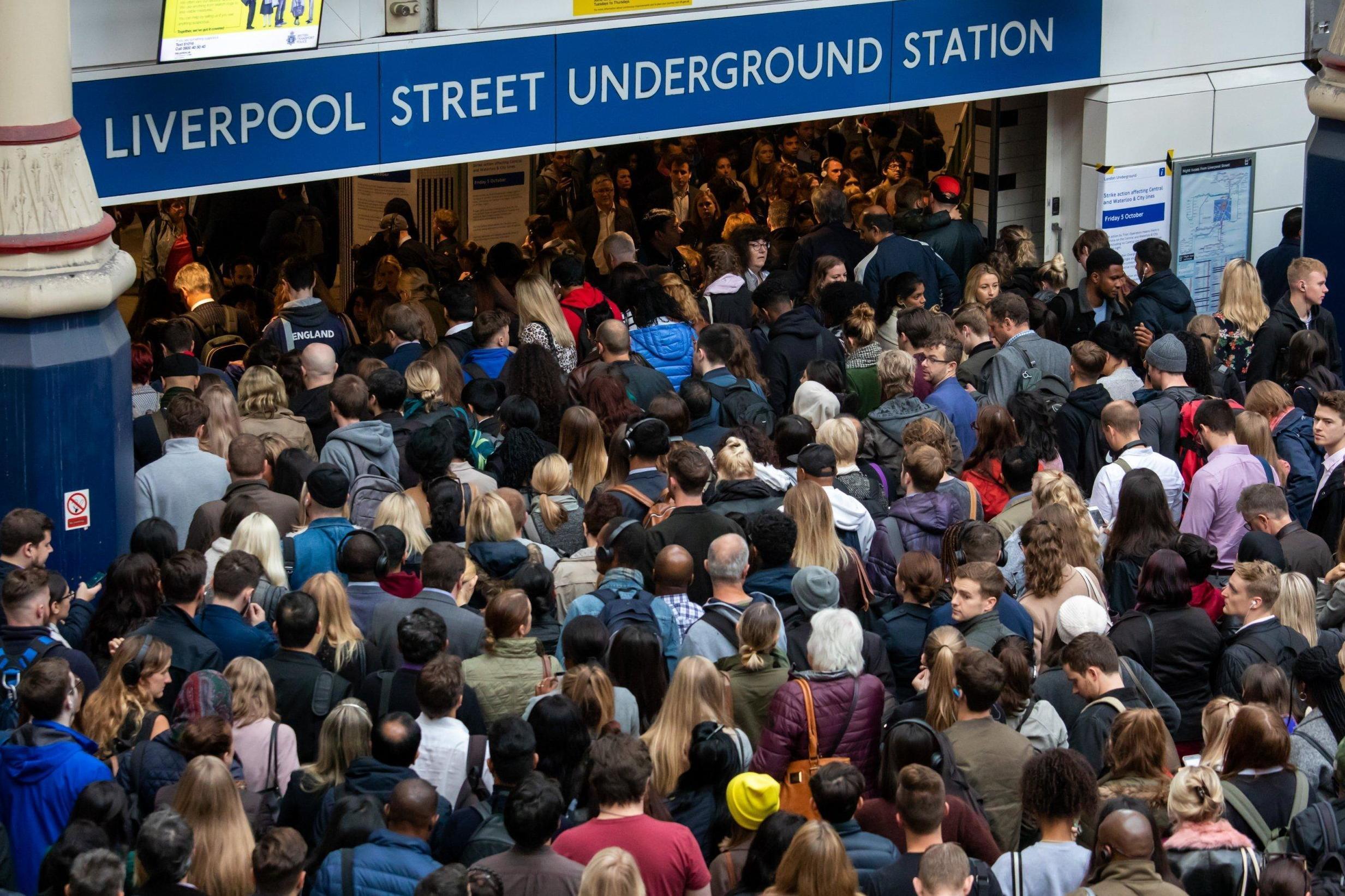 Tube strike chaos after driver sacked for opening doors in tunnel