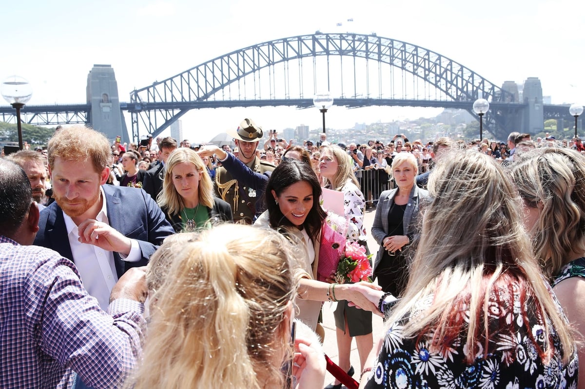 Meghan Markle tells fans at Sydney Opera House: 'we're ready! We're excited to join the club' after news of royal baby | London Evening Standard