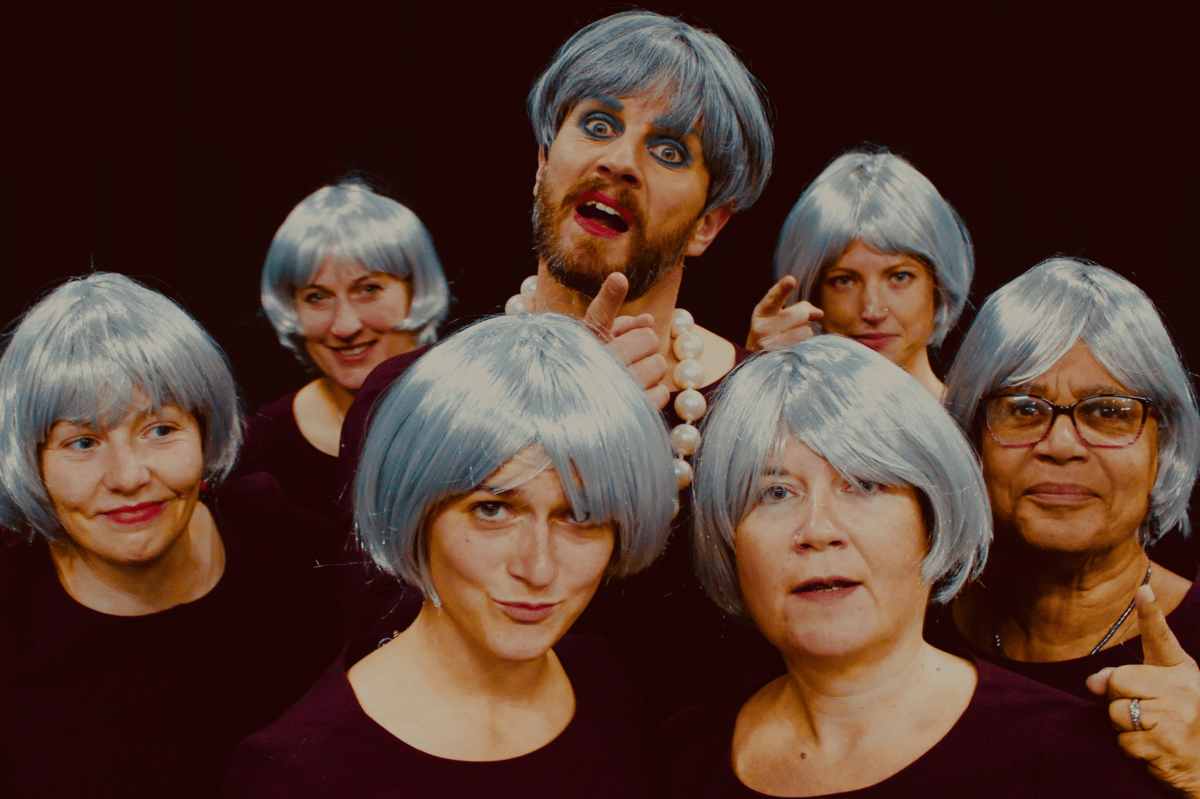 Jonny Woo's Un-Royal Variety brings a choir of Theresa Mays to the Hackney Empire | London Evening Standard