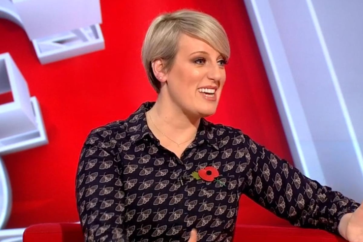 BBC Breakfast star Steph McGovern narrowly avoids injury after runaway door prop blows away | London Evening Standard