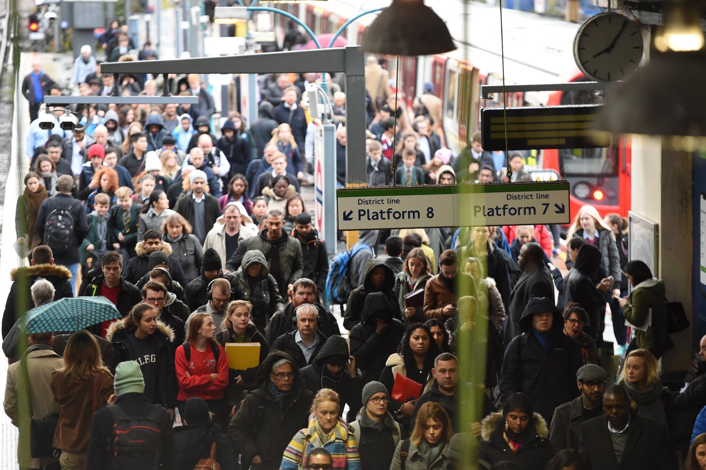 Havoc for hundreds of thousands as double whammy Tube strike begins
