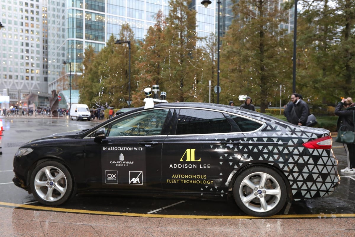 Driverless cabs come closer to reality as Addison Lee maps Canary Wharf | London Evening Standard