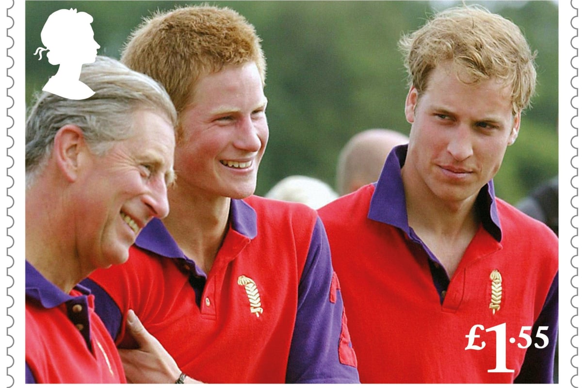 Charles, William and Harry on new stamps to mark Prince of Wales's 70th birthday | London Evening Standard