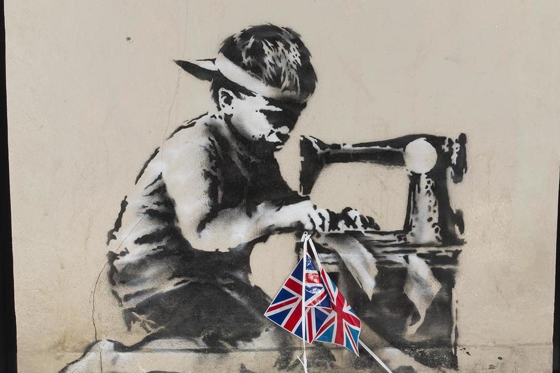 Banksy art on London Poundland shop wall bought by US artist Ron English for £561,000 - so he can whitewash it | London Evening Standard