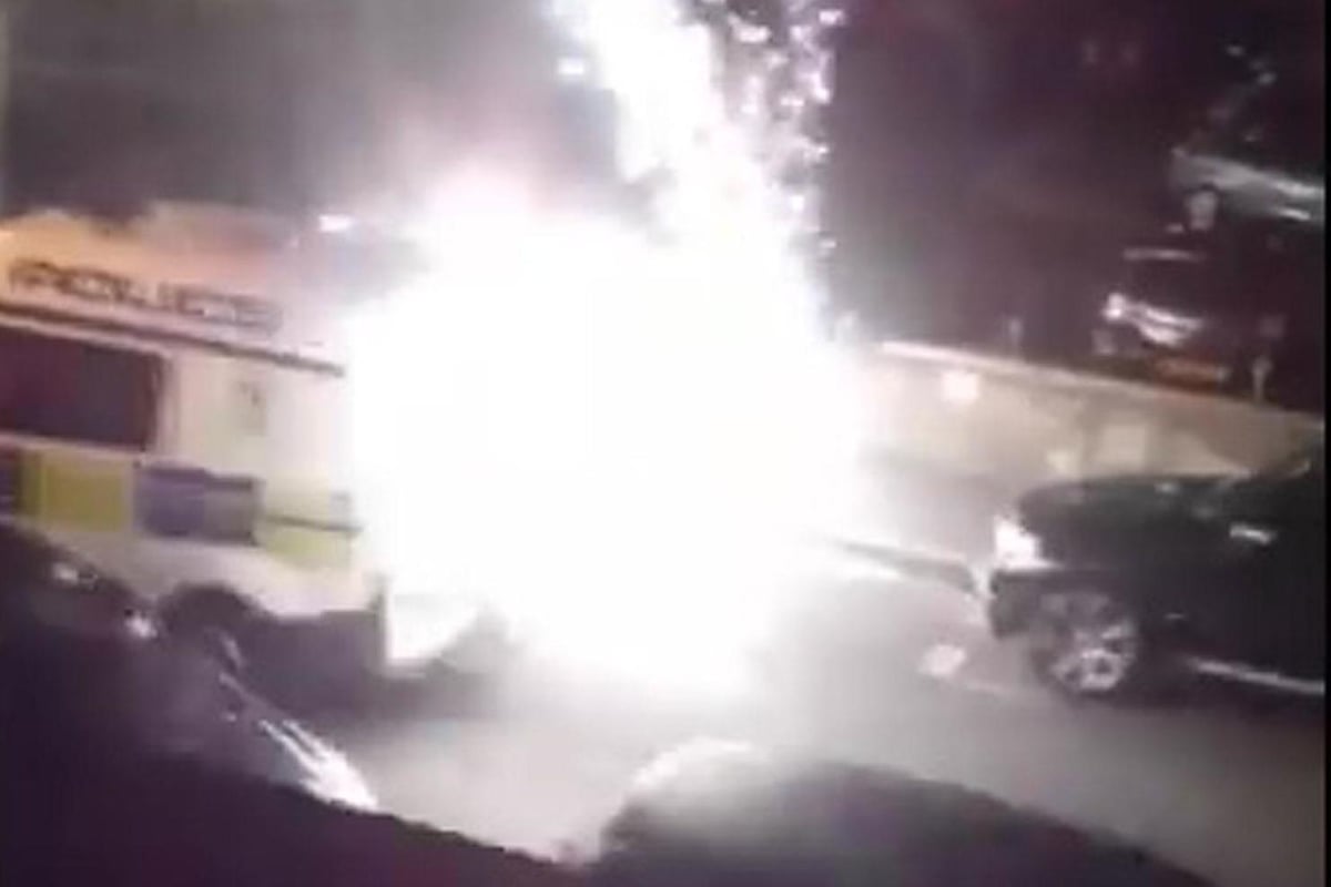 Police and cabbies targeted with up to 20 rocket fireworks at 'no-go' estate in west London | London Evening Standard